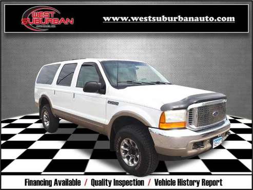 2001 Ford Excursion Limited - cars & trucks - by dealer - vehicle... for sale in Buffalo, MN