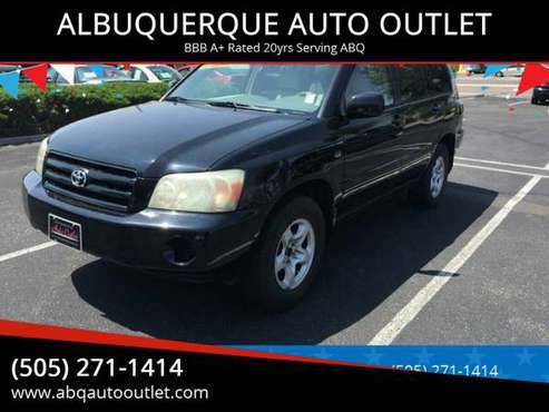 TOYOTA HIGHLANDER CLEAN LOADED WARANTED EZ-InHOUSE FINANCING TRADES OK for sale in Albuquerque, NM