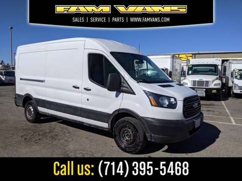 2019 Ford Transit Van Extended Mid Roof Cargo Van - cars & trucks -... for sale in Fountain Valley, CA