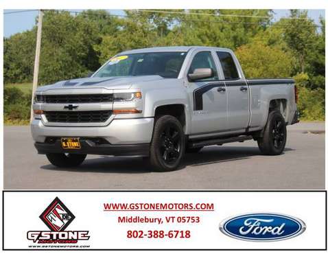 2017 CHEVROLET SILVERADO 1500 DOUBLE CAB - cars & trucks - by dealer... for sale in Middlebury, VT