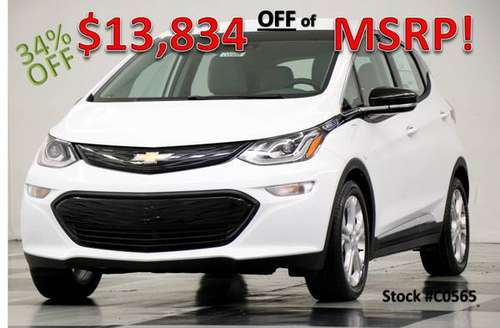 $14013 OFF MSRP!!! ALL NEW Chevy *BOLT EV LT* Electric White... for sale in Clinton, IN