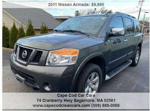 2011 Nissan Armada SV 4x4 4dr SUV - - by dealer for sale in Sagamore, MA, MA