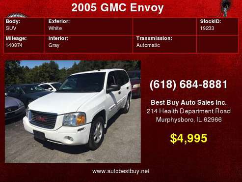 2005 GMC Envoy SLE 4dr SUV Call for Steve or Dean for sale in Murphysboro, IL