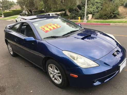 2002 Toyota Celica GT 5-Speed manual - cars & trucks - by dealer -... for sale in Los Angeles, CA