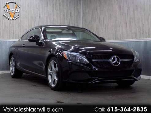 2017 Mercedes-Benz C-Class C300 4MATIC Coupe - cars & trucks - by... for sale in Nashville, TN