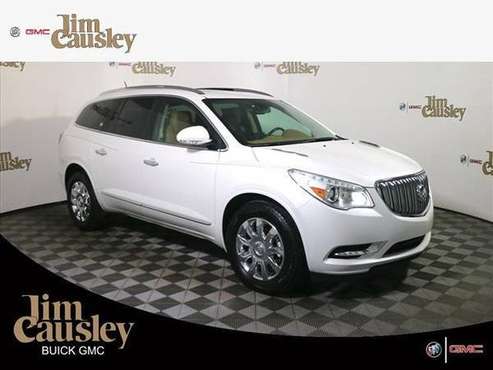 2017 Buick Enclave SUV Premium - Buick Off White - cars & trucks -... for sale in Clinton Township, MI