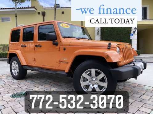 2012 Jeep Wrangler Sahara**AWESOME JEEP**60K MILES** - cars & trucks... for sale in Vero Beach, FL