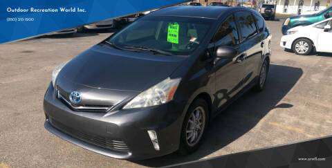 2012 Toyota Prius V--$9,990--Outdoor Recreation World, Inc for sale in Panama City, FL