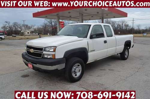 2007*CHEVROLET*SILVERADO 2500HD*LEATHER KEYLES ALLOY GOOD TIRES 151155 for sale in CRESTWOOD, IL