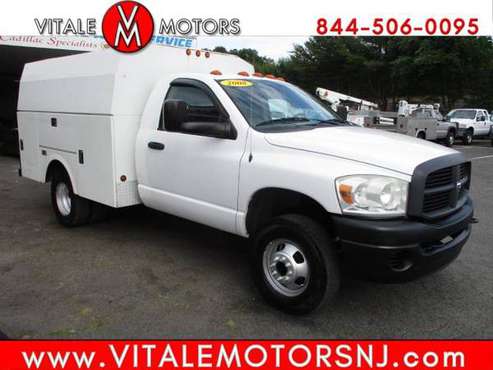 2008 Dodge Ram 3500 REG. CAB ENCLOSED UTILITY BODY, DIESEL - cars &... for sale in South Amboy, CT