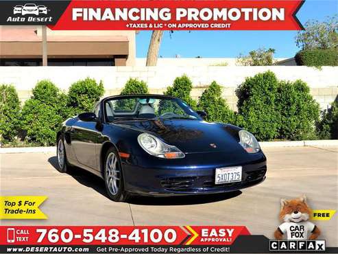 2004 Porsche *Boxster* *S* *ONE* *OWNER* *S* $171 /mo for sale in Palm Desert , CA