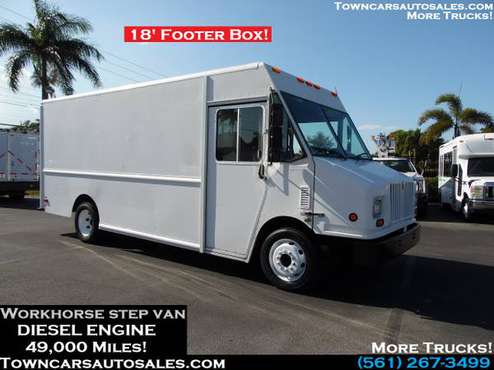 WORKHORSE Step Van Box Food Bread Truck DIESEL STEP VAN - cars & for sale in West Palm Beach, FL