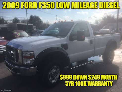 2009 FORD F350 REGULAR CAB 6.4 DIESEL - cars & trucks - by dealer -... for sale in Rowley, MA