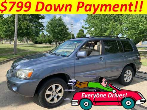 2007 TOYOTA HIGHLANDER***$799 DOWN PAYMENT***FRESH START FINANCING -... for sale in EUCLID, OH