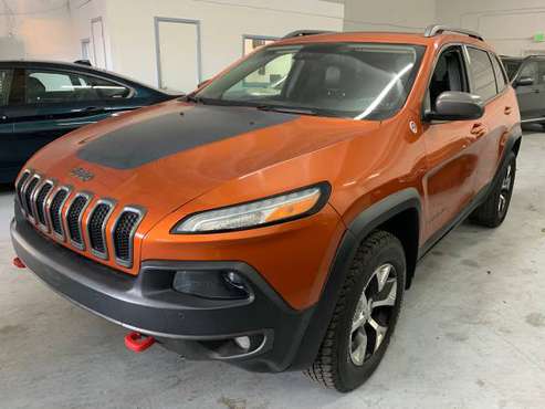 2014 jeep Cherokee trailhawk 4x4 clean title one owner panoramic sun... for sale in Hollywood, FL