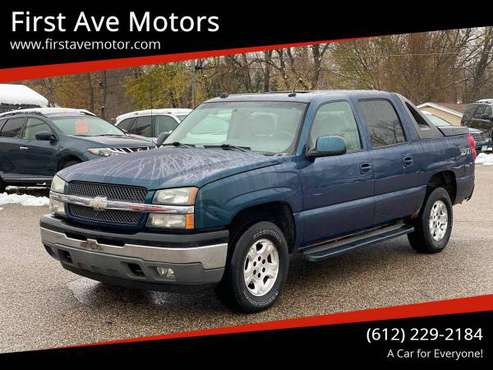 2005 Chevrolet Chevy Avalanche 1500 LT 4dr 4WD Crew Cab SB - Trade... for sale in Shakopee, MN