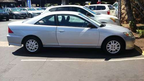 2004 Honda Civic 5-sp. coupe - cars & trucks - by owner - vehicle... for sale in Pearl City, HI