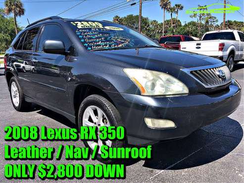 2008 Lexus RX350 w/Nav Leather BUY HERE PAY HERE 80 CARS ALL for sale in New Smyrna Beach, FL