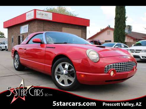 2002 Ford Thunderbird - 2 OWNER HARD/SOFT-TOP CONVERTIBLE! NICE! -... for sale in Prescott Valley, AZ