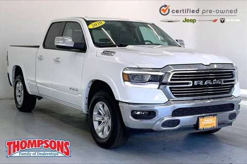 2020 Ram 1500 4x4 4WD Certified Truck Dodge Laramie Extended Cab for sale in Placerville, CA