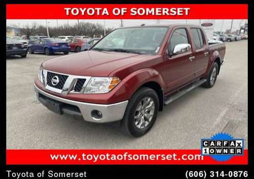 2019 Nissan Frontier SL 4X4 Crew Cab - - by dealer for sale in Somerset, KY