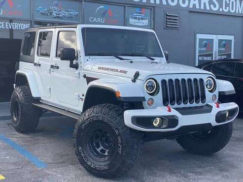 2017 JEEP WRANGLER UNLIMITED >> $3000 DOWN PAYMENT - cars & trucks -... for sale in Miami, FL