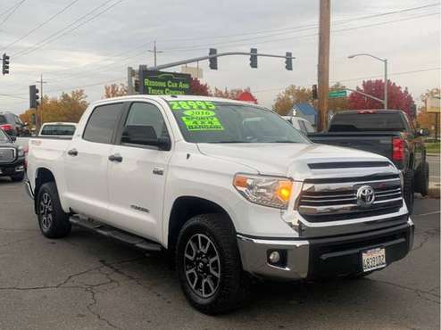 **2016 Toyota Tundra CrewMax 4X4** - cars & trucks - by dealer -... for sale in Redding, CA