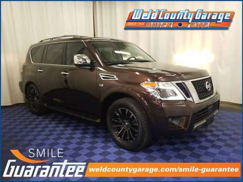 2019 Nissan Armada Platinum - cars & trucks - by dealer - vehicle... for sale in Greeley, CO
