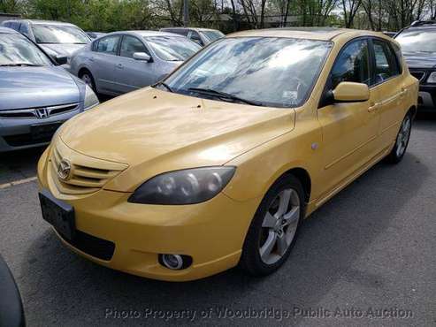 2004 Mazda Mazda3 5dr Wagon s Automatic Yellow for sale in Woodbridge, District Of Columbia