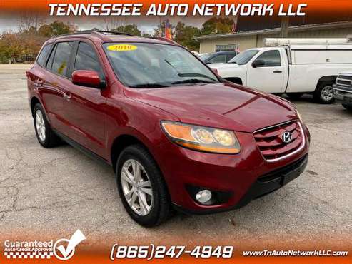 2010 Hyundai Santa Fe Limited 2.4 FWD - cars & trucks - by dealer -... for sale in Knoxville, TN