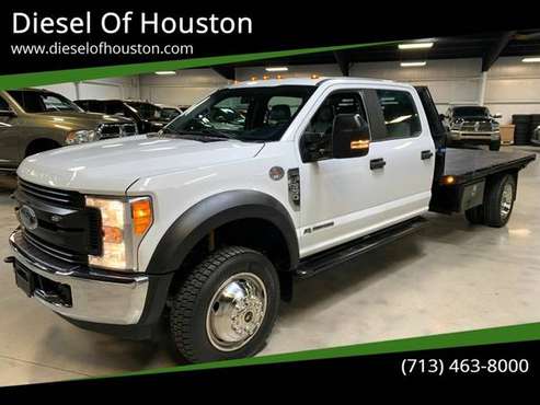 2017 Ford F-550 F550 F 550 4X4 6.7L Powerstroke Diesel Chassis Flat... for sale in Houston, TX