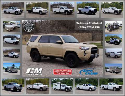 2016 Toyota 4Runner TRD Pro - SUV - 4 0L V8 Work Truck Flatbed for sale in Dassel, IA