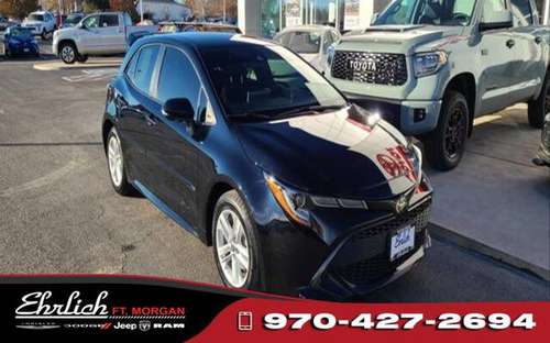 2019 Toyota Corolla Hatchback FWD Hatchback - cars & trucks - by... for sale in Fort Morgan, CO