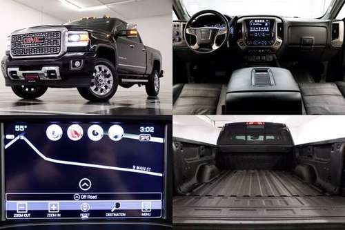 *HEATED COOLED LEATHER - GPS* Black 2019 GMC Sierra 2500HD Denali... for sale in Clinton, MO