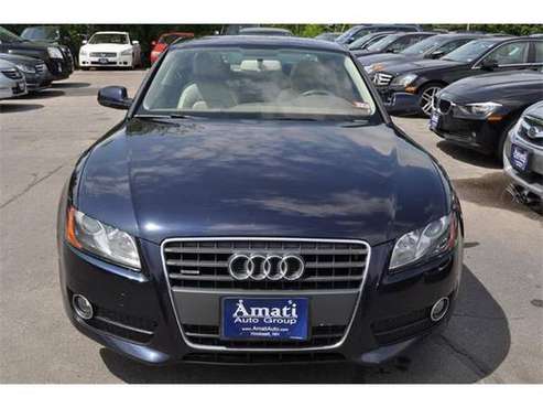 2011 Audi A5 coupe 2.0T quattro Premium AWD 2dr Coupe 6M (BLUE) for sale in Hooksett, MA