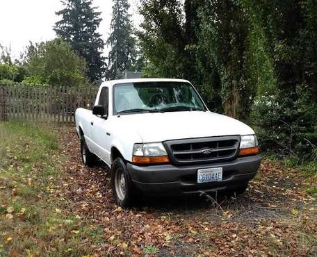 2000 Ford Ranger 4-cyl, 5 sp, LB for sale in Bremerton, WA