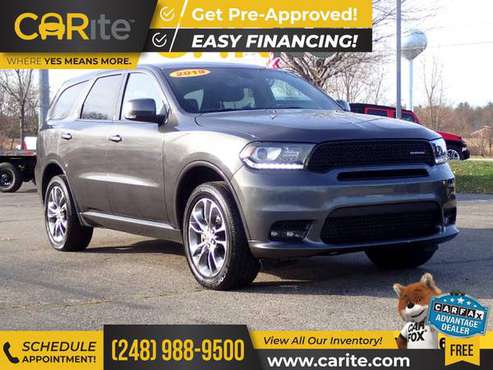 2019 Dodge Durango FOR ONLY $442/mo! - cars & trucks - by dealer -... for sale in Howell, MI