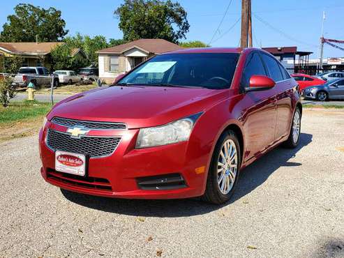2012 CHEVROLET CRUZE ECO - cars & trucks - by dealer - vehicle... for sale in San Antonio, TX