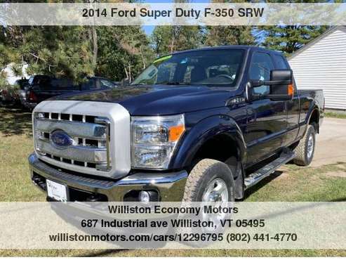 ►►2014 Ford Super Duty F-350 XLT 4X4 19k Miles for sale in Williston, VT