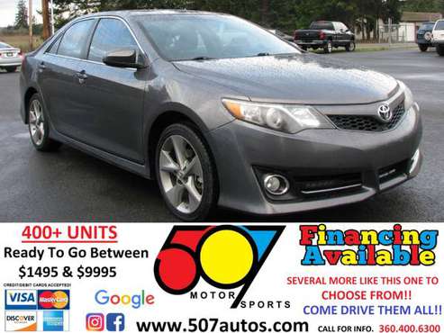 2013 Toyota Camry 4dr Sdn V6 Auto XLE (Natl) - - by for sale in Roy, WA
