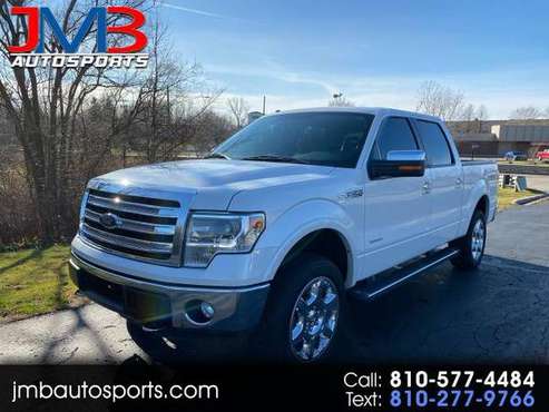 2014 Ford F-150 Lariat SuperCrew 5.5-ft. Bed 4WD - cars & trucks -... for sale in Flint, MI