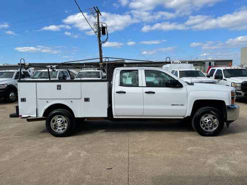 2015 Chevrolet 2500HD Crewcab Service / Utility Bed Ladder Rack V8 -... for sale in Mansfield, TX