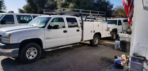 2005 Chevy 2500 utility diesel 4x4 - cars & trucks - by dealer -... for sale in Atascadero, CA