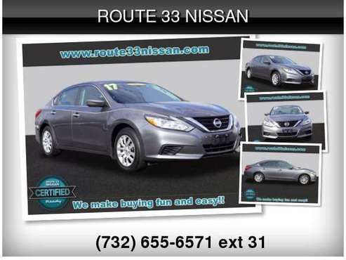 2017 Nissan Altima 2.5 S - cars & trucks - by dealer - vehicle... for sale in HAMILTON SQUARE, NJ