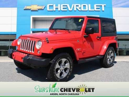 2017 Jeep Wrangler Sahara - - by dealer - vehicle for sale in Arden, NC