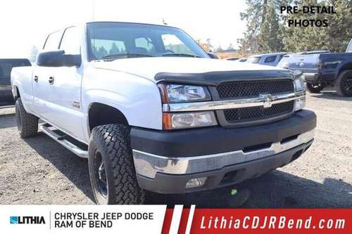 2004 Chevrolet Silverado 3500 Diesel 4x4 4WD Chevy Truck LT Crew Cab for sale in Bend, OR
