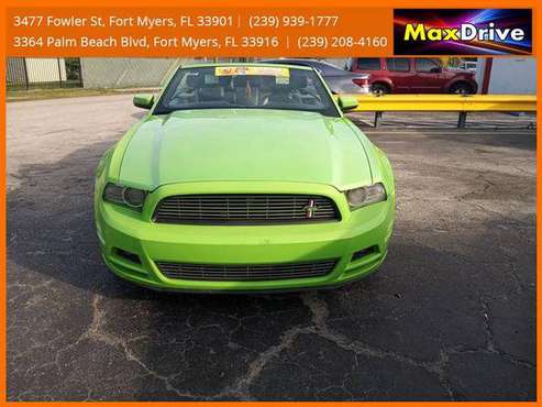 2014 Ford Mustang V6 Convertible 2D - - by dealer for sale in Fort Myers, FL