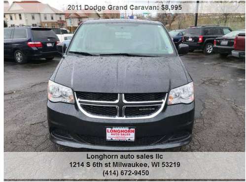 2011 DODGE GRAND CARAVAN - - by dealer - vehicle for sale in milwaukee, WI