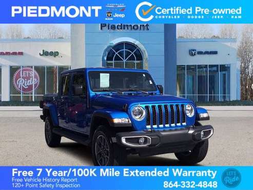 2020 Jeep Gladiator Hydro Blue Pearlcoat For Sale Great DEAL! for sale in Anderson, SC