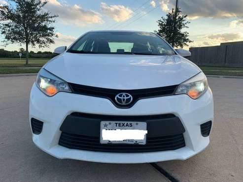 Toyota Corolla 2014 LE - cars & trucks - by owner - vehicle... for sale in Houston, TX